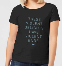 Westworld Violent Delights Women's T-Shirt - Black - S