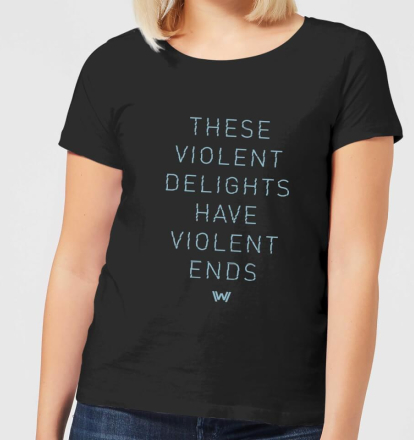 Westworld Violent Delights Women's T-Shirt - Black - XXL - Black