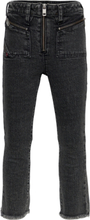 D-Earlie-J Trousers Jeans Regular Jeans Svart Diesel*Betinget Tilbud