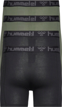 Hmlmarston 4-Pack Boxers Boksershorts Svart Hummel*Betinget Tilbud