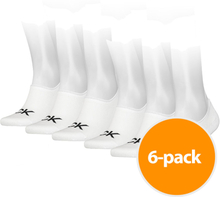 Calvin Klein Sokken Footie High Cut 6-Pack Wit-one size