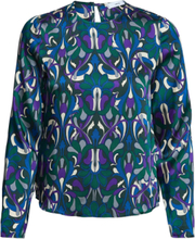 Quant Tops Blouses Long-sleeved Multi/patterned Mango