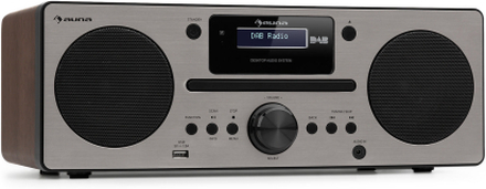 Harvard Micro Stereoanläggning DAB+ FM-tuner BT CD-spelare USB-laddare