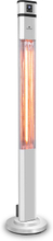 Heat Guru Plus Värmestrålare 2000 W 3 värmenivåer fjärrkontroll silver