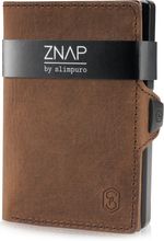 ZNAP Slim Wallet 8 kort myntfack 8 x 1,5 x 6 cm (BxHxD) RFID-skydd