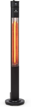 Heat Guru Plus Värmestrålare 2000 W 3 värmenivåer fjärrkontroll svart