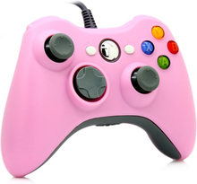 Handkontroll till Xbox 360 (Rosa)