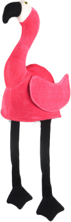Rosa Flamingo Hatt med Hengende Bein