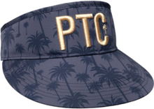 Puma X Ptc High Crown Visor Accessories Headwear Caps Blå PUMA Golf*Betinget Tilbud