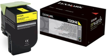Lexmark Lexmark 700H4 Värikasetti keltainen