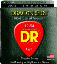 DR Strings DSA-12 Dragon skin western-guitar-strenge, 012-054