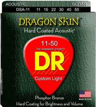 DR Strings DSA-11 Dragon skin western-guitar-strenge, 011-050