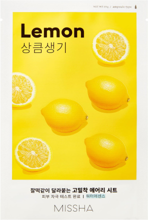 MISSHA Airy Fit Sheet Mask (Lemon) 19 g