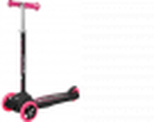 Rebel ZAB0121P - Driewielige kids step Kids Wheels - Vanaf 3 jaar - Zwart/roze