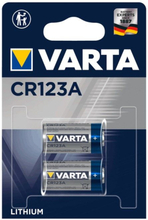 Varta Litiumbatteri CR123A 2-pk.