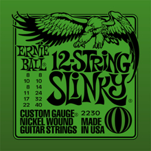 Ernie Ball 2230 Slinky el-gitar-strenger, 12-strenget, 008-040