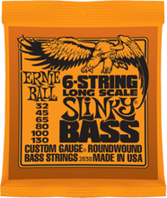 Ernie Ball 2838 Slinky Bass 6-strenget bas-strenge