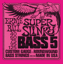 Ernie Ball 2824 Super Slinky Bass 5-strenget bas-strenge