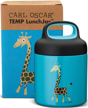 Temp Lunchjar, Kids 0.3 L - Turquoise Home Meal Time Lunch Boxes Blue Carl Oscar