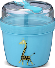 N'ice Cup - L, Kids, Lunch Box With Cooling Disc - Turquoise Home Meal Time Lunch Boxes Blue Carl Oscar