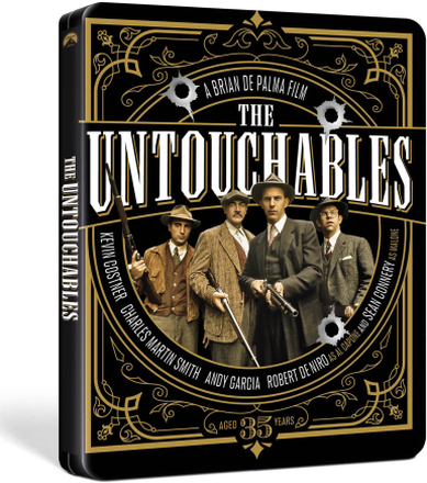 The Untouchables - 4K Ultra HD Steelbook (Includes Blu-ray)
