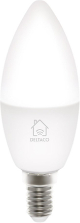 Deltaco Smart Lampa Vit - E14