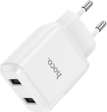 Hoco N7 Dual Port Charger - Wit