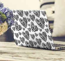 Stickers voor laptop Zebra dierenprint hart