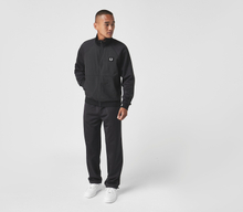Fred Perry Woven Panel Track Jacket, svart