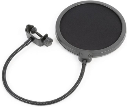 M06 mikrofon pop filter 6'' skyddsskärm flexibel svanhals