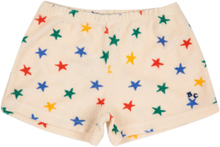 Multicolor Stars Terry Shorts Shorts Creme Bobo Choses*Betinget Tilbud