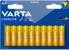 Varta: Longlife AA / LR6 Batteri 10-pack