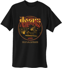 The Doors: Unisex T-Shirt/68 Retro Circle (X-Large)