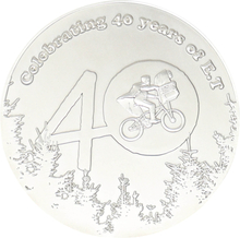 Fanattik E.T. 40th Anniversary Limited Edition Medallion