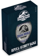 Fanattik Jurassic World Limited Edition Replica Security Badge