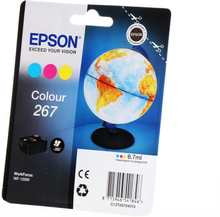 Epson Singlepack Colour 267 ink cartridge | 200Pages | Cyan | Yellow | Magenta