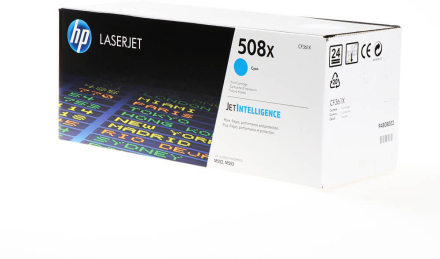 Toner HP 508A Cyan, 9500 pages