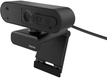 HAMA Webbkamera Full HD Spy Protection 16:9 Stereo Svart