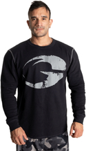 Gasp Thermal Logo Sweater, mørk blå genser