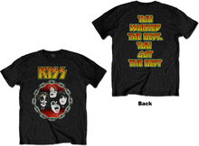 KISS: Unisex T-Shirt/You Wanted The Best (Back Print) (Small)