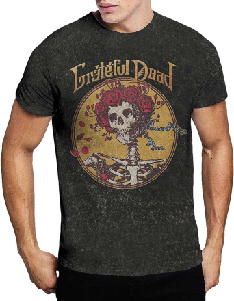 Grateful Dead: Unisex T-Shirt/Best of Cover (Dip-Dye) (Large)