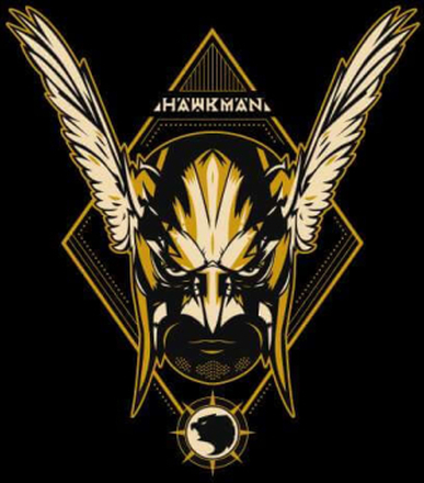 DC Black Adam Hawkman Unisex T-Shirt - Black - XXL - Black
