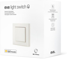 EVE - Light Switch Connected Wall Switch HomeKit (SE/NO standard compatible)