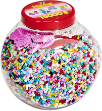 Hama: Midi Beads 15000 pcs. Mix in Tub