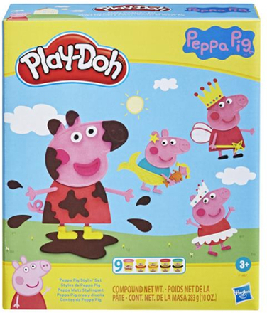 Play-Doh Peppa Pig Playset Stylin"' Set