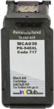 inkClub Bläckpatron, ersätter Canon PG-545XL, svart, 400 sidor MCA030 ersätter PG-545XL