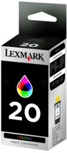Lexmark Lexmark 20HC Mustepatruuna 3-väri