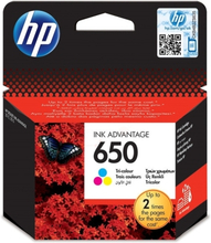 HP HP 650 Inktpatroon 3-kleuren CZ102AE Replace: N/A