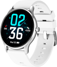 Denver: Smartwatch HR IP67 Vit 1,28"" display