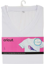 Cricut Infusible Ink Women"'s White T-Shirt (L)